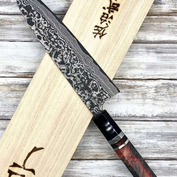couteau Japonais takeshi saji gyuto 21 cm r2 custom