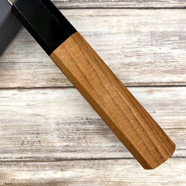 Acheter un Couteau artisanal Japonais Nigara Nakiri kurouchi tsuchime aogami super qualité à Paris large choix de couteaux de cuisine grande marque