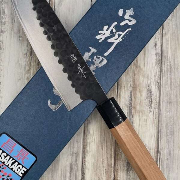 Santoku Masakage koishi coté gauche